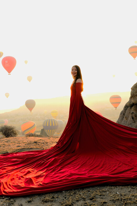 Cappadocia Sunrise or Sunset Photoshoot - The photography plan: 170 edited images, guided posing, real variety
