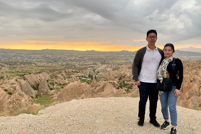 Cappadocia Sunset and Night Tour with Dinner - Ürgüp panoramas and Fairy Chimneys: seeing the shapes from the right angle