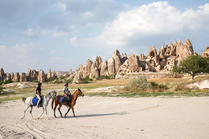 Cappadocia Sunset Horse Riding through the Valleys and Fairy Chimneys - Rose Valley: the first ride into Cappadocia’s signature shapes