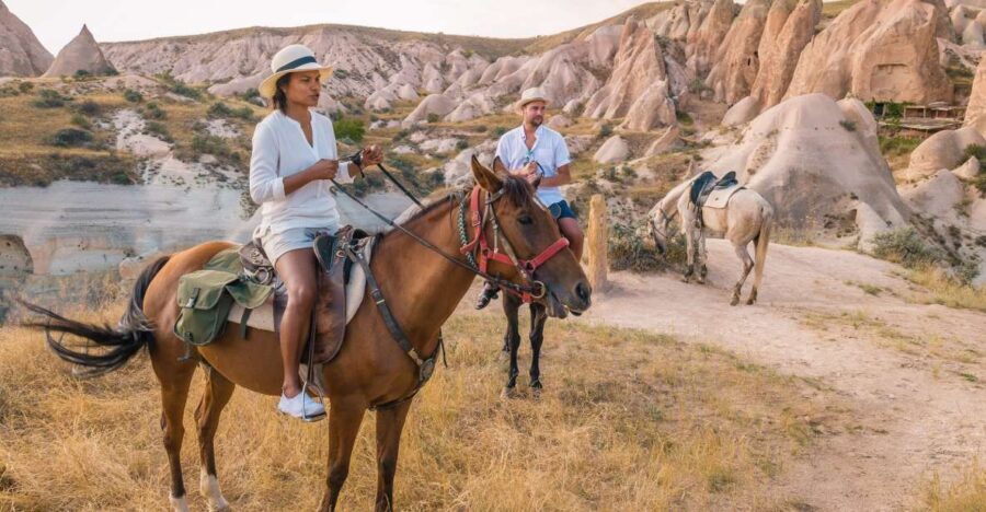 Cappadocia: Sunset Horse Trek Through the Valleys - Cavusin to Rose Valley: Calm Riding and Fairy Chimney Views