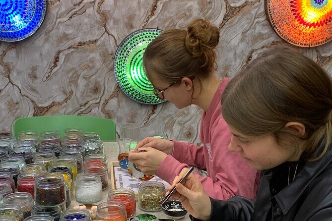 Cappadocia: Turkish Mosaic Lamp Workshop in Göreme - All Included - Refreshments and the vibe: what you may (and may not) get