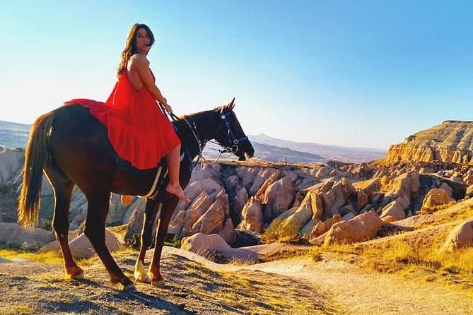 Cappadocia Valley Horse Riding - Half Day Tour 4 hrs / Min 2 pax. - Stop 1: Ortahisar Kalesi — Starting With a Strong Rock-High Perspective