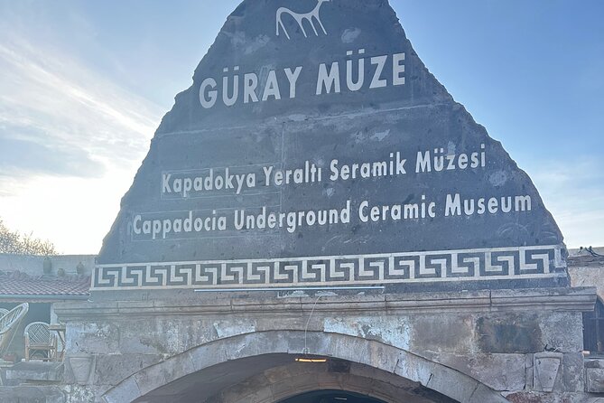 Cappadocia VIP Red Tour with Göreme Open Air Museum (all inc.) - Güray Muze Ceramic Workshop: A Creative Break With Real Take-Home Value