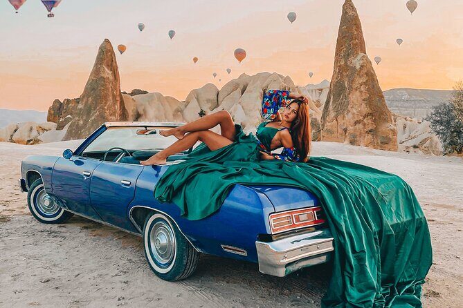 Classic Car Tour in Cappadocia - Red Valley stop: a second chance at great views