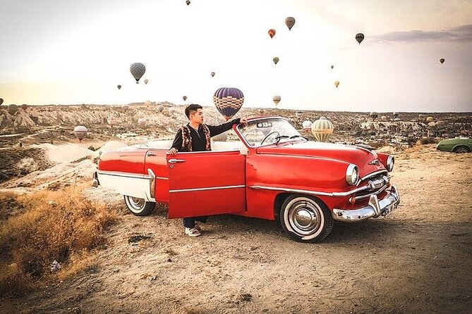 Classic Car Tour in Cappadocia Sunrise/Sunset - Hotel Pickup to Göreme Office: How the Tour Gets Moving