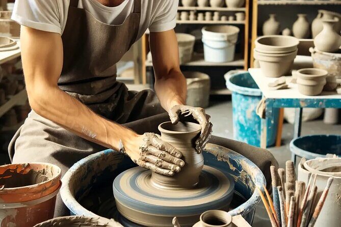 Crafting Clay: A Journey into Pottery Artistry - Drinks Included: Coffee, Tea, and Red Wine (With an 18+ Rule)