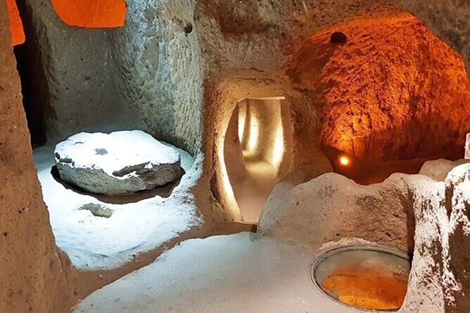 Daily Cappadocia Group Tour with English-Speaking Guide & Car - Özkonak Underground City: Cooling Off in a Volcanic Labyrinth