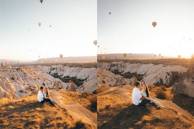 Fascinating Cappadocia Photoshoot by Private Minivan - Stop 2: Rose Valley for Shape, Color, and Drift Matching