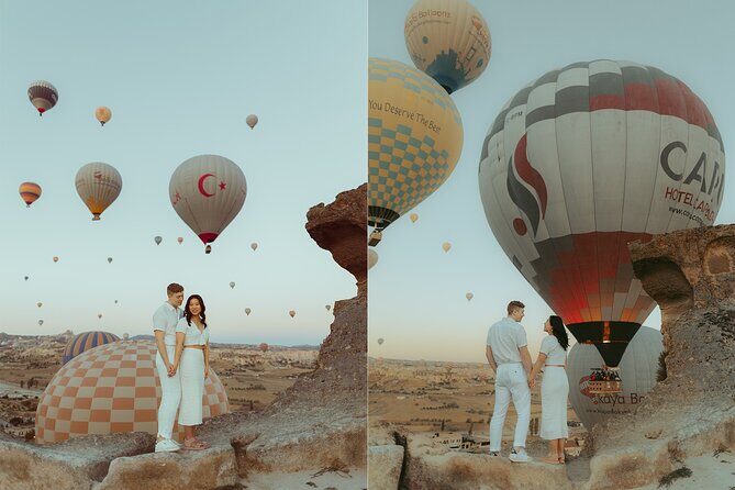 Fascinating Cappadocia Photoshoot by Private Minivan - What Enes Typically Does to Make Posing Feel Easy