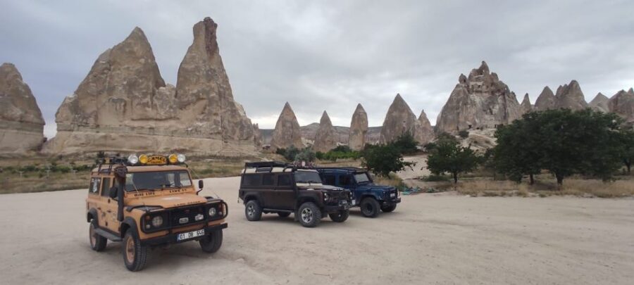 From Göreme: Cappadocia Jeep Safari Tour - Coffee, picnic, and champagne tasting: the relaxed end point