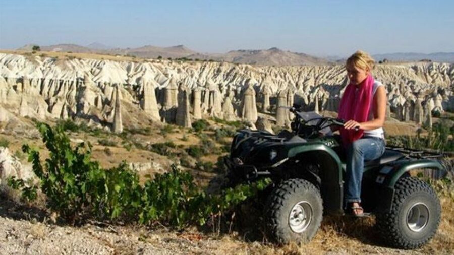 From Göreme: Cappadocia Valleys at Sunset ATV Tour - Love Valley: more “terrain time” and a break from busy roads