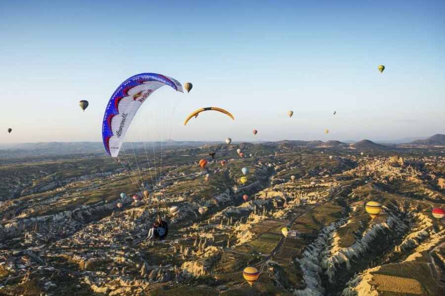 From Urgüp/Göreme: Cappadocia Tandem Paragliding & Transfer - Timing Your Flight in Cappadocia: Sunrise, Daytime, and Wind