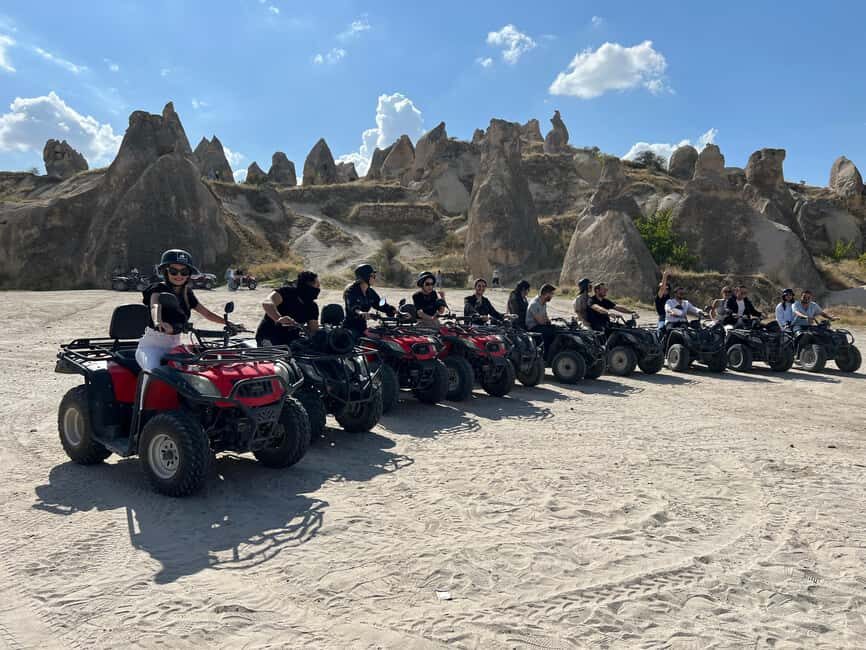 Goreme: ATV Sunset or Daytime Tour - Love Valley Rock Formations and Güllü Dere Sunset Stops