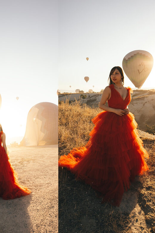 Göreme: Cappadocia Satin Flying Dress Rental - Hotel Delivery and Pickup: Your Reception as the Drop-Off Point
