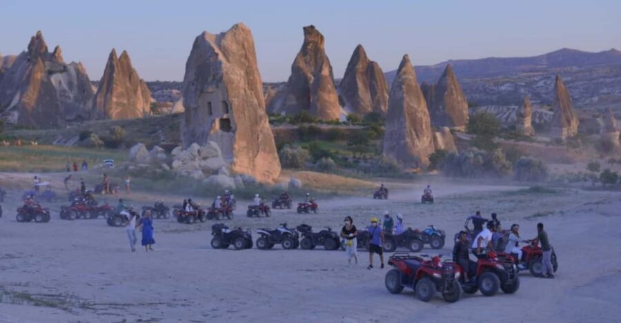 Göreme: Cappadocia Sunset ATV Tour - Swords Valley Stops and Off-Road Terrain You Feel in Your Body