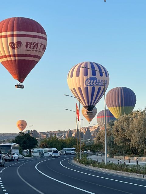 Göreme: Luxury Hot Air Balloon Flight in Göreme Valleys - Post-Flight Champagne, a Photo Stop, and a Short Shopping Window