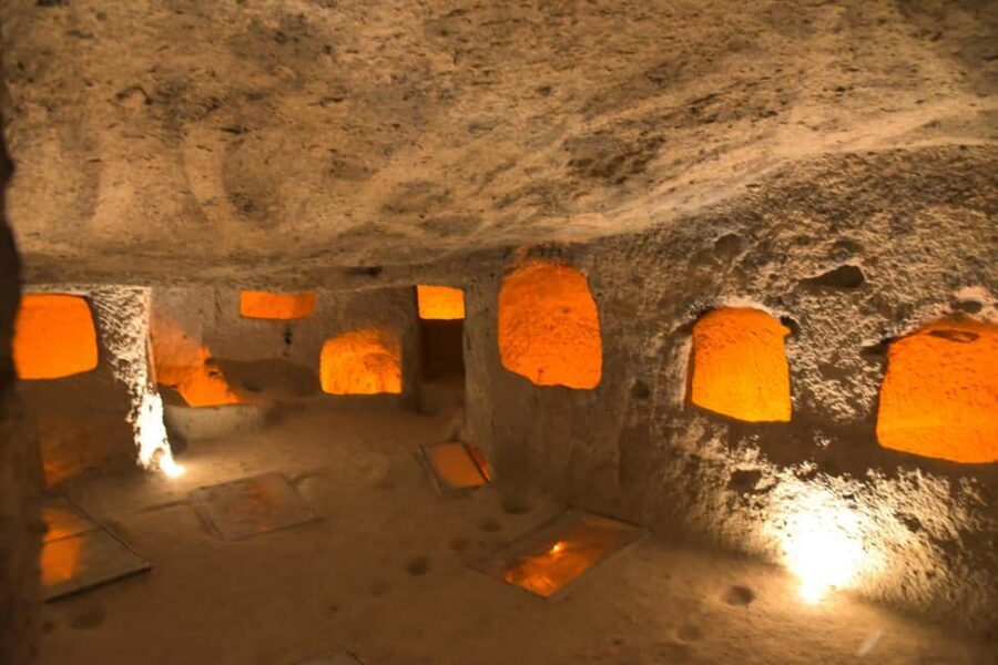 Highlight of Cappadocia Tour ( Red Tour + Underground City ) - Özkonak Underground City: ventilation, storage rooms, and defensive design