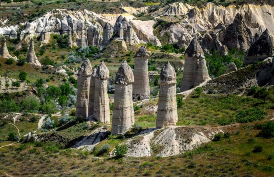 Highlight of Cappadocia Tour ( Red Tour + Underground City ) - Uçhisar Castle and its cave-and-pigeon view: short and sweet