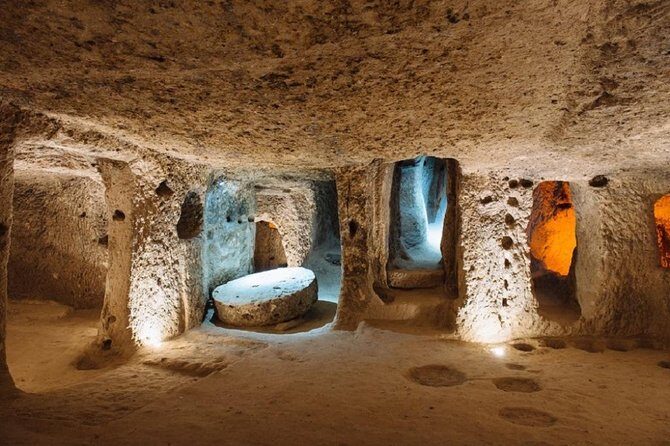 Highlights of Cappadocia from Istanbul - Underground City of Ozkonak: refuge routes and tight tunnels