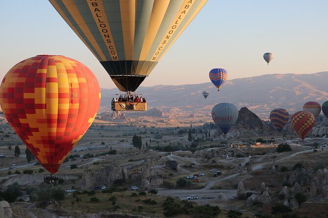 Hot Air Balloon Flight in Cappadocia with Champagne - Soaring Over Love Valley, Rose Valley, and Cappadocia’s Rock-City Feel