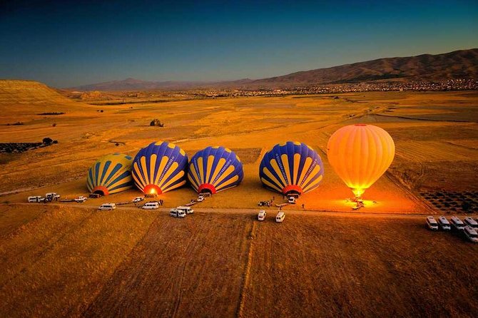 Hot Air Balloon Flight Over Cappadocia - What you see from above: fairy chimneys, valleys, and early colors