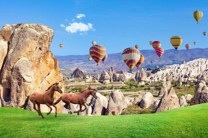 Hot-Air Balloon Ride in Cappadocia [bestseller] - Morning viewpoints before you lift off: fairy chimneys and valley views