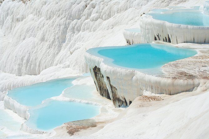 Magic Carpet 10 Day Small Group Istanbul Troy Ephesus Cappadocia - Pamukkale: Travertines, Hierapolis, and a Roman-Times Hot Springs Moment