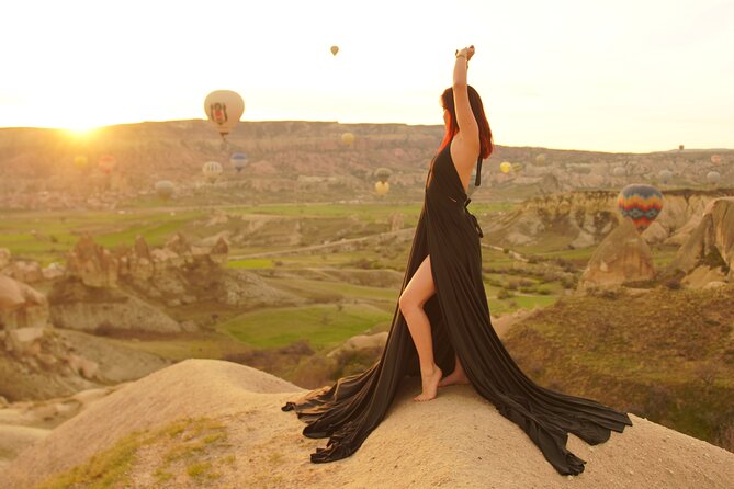 Magical Cappadocia Photoshoot with a Professional Photographer - The photo package: 250+ digital images, reels videos, and a flying dress