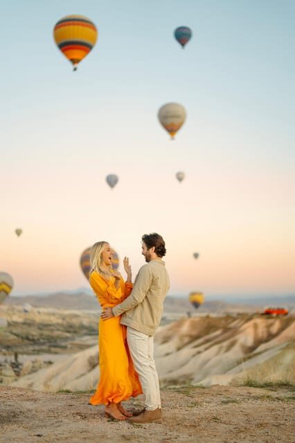 Marriage Proposal Surprise & Engagement in Cappadocia - Sunrise vs Sunset: Picking the Balloon Light You Want