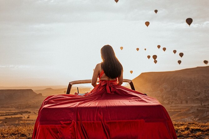 Private Classic Car Tour in Capadoccia with Pick Up - Rose Valley: Pink Rocks Change Like a Weather App
