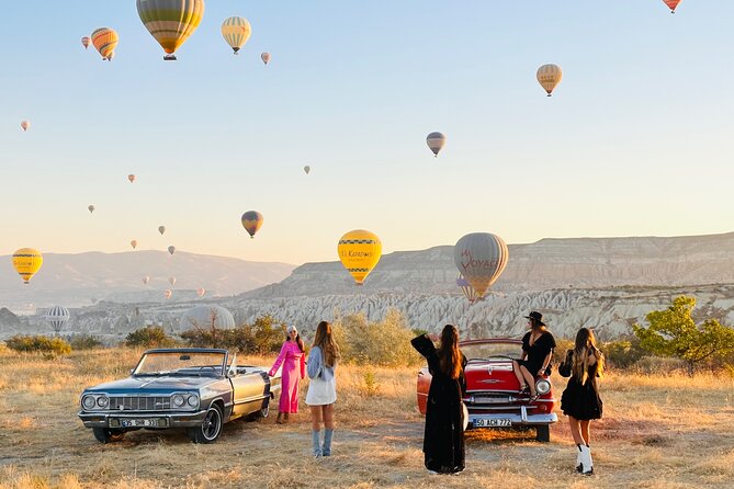 Private Classic Car Tour - Sunrise balloons and the photo timing that makes it worth it