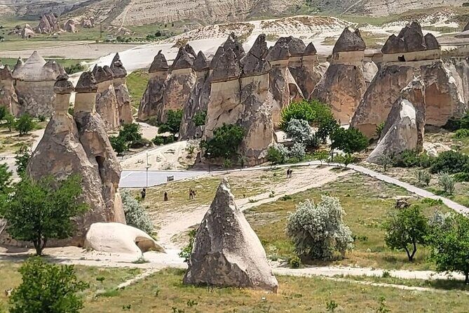 Private Red Tour with Pottery Workshop in Cappadocia - Pasabag and Monks Valley: fairy chimneys in a single hour