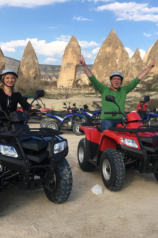 Quad Bike Safari Cappadocia - Love Valley Ride: Fairy Chimneys From the Roadside View