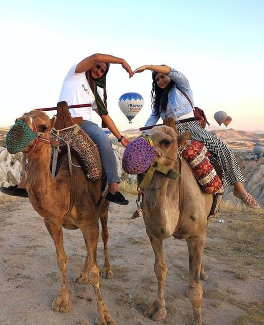 Sunrise and Sunset Camel Ride with Stunning Cappadocia Views - Pickup in Avanos, Uçhisar, Nevşehir, Ortahisar, Göreme, or Ürgüp