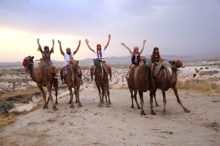 Sunrise and Sunset Camel Ride with Stunning Cappadocia Views - How the guide and included equipment shape your experience