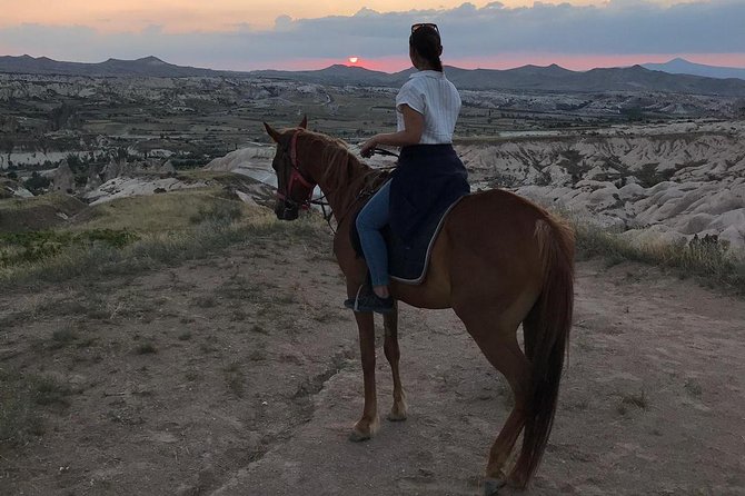 Sunset Horsebackriding-Tour through the Valleys of Cappadocia - Rose Valley at a slow pace: the calmer part of the ride
