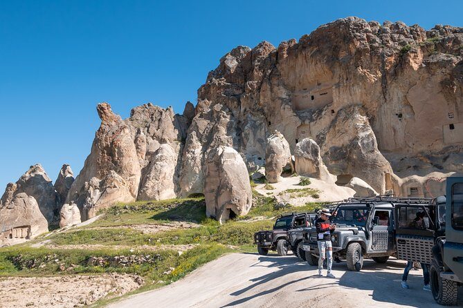 Sunset Jeep Safari in Cappadocia - Rose Valley Panorama: where the light starts doing real work