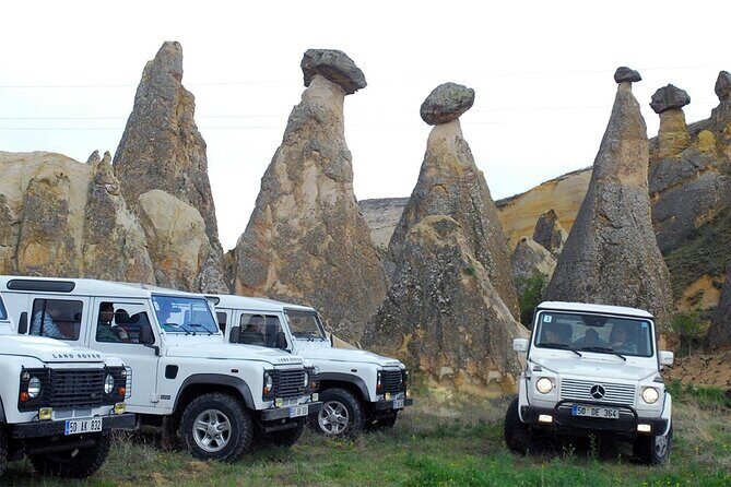 Sunset Jeep Safari in Cappadocia - Ortahisar panorama and Hallac Hospital Monastery: views plus a story stop