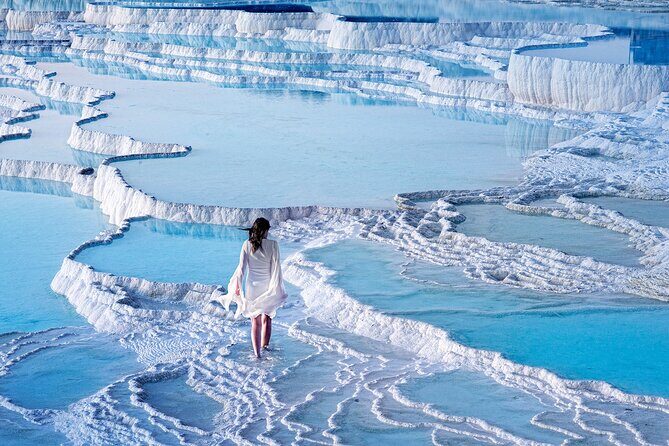 Turkey's Highlights - Pamukkale, Ephesus, Cappadocia Trip & Balloon Ride Option - Day 1 in motion: Istanbul to Pamukkale, Hierapolis, and Laodicea